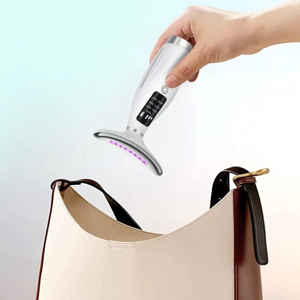 Dispositivo de Lifting y Terapia LED para Cuello y Rostro