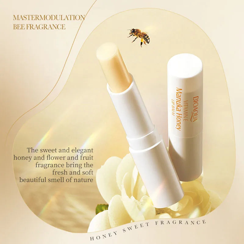 Bálsamo Labial K-Derma: Vitamina E & Miel de Manuka - Nutrición Intensa
