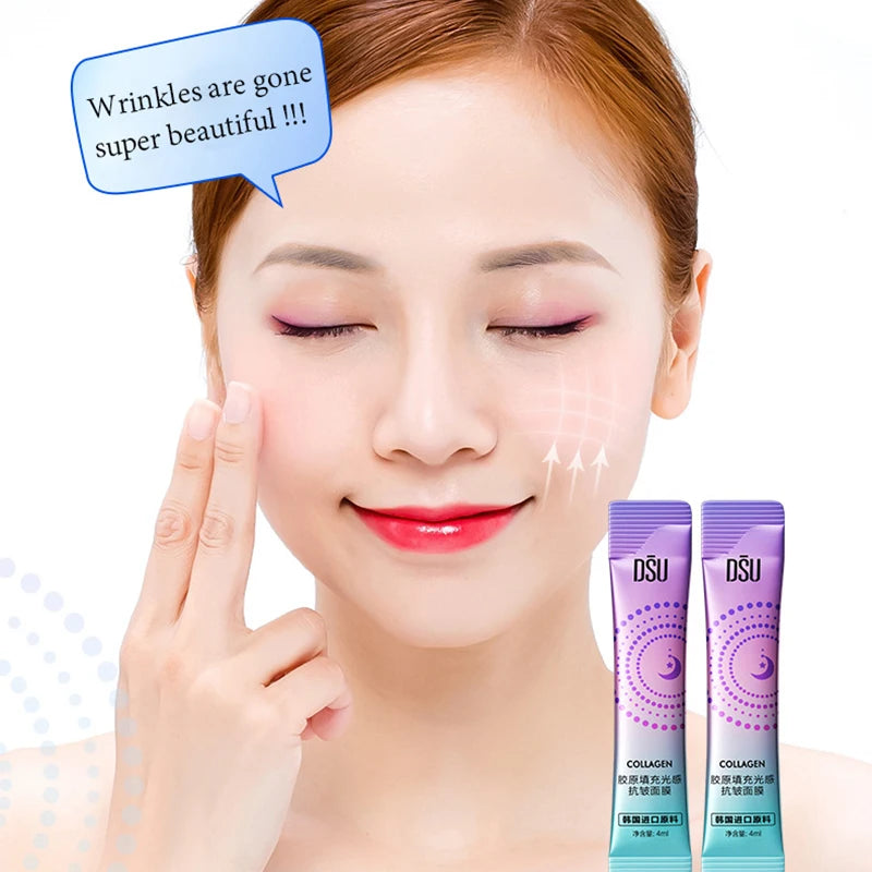 Mascarilla Nocturna K-Derma: Colágeno Reafirmante - Pack 30 Sobres