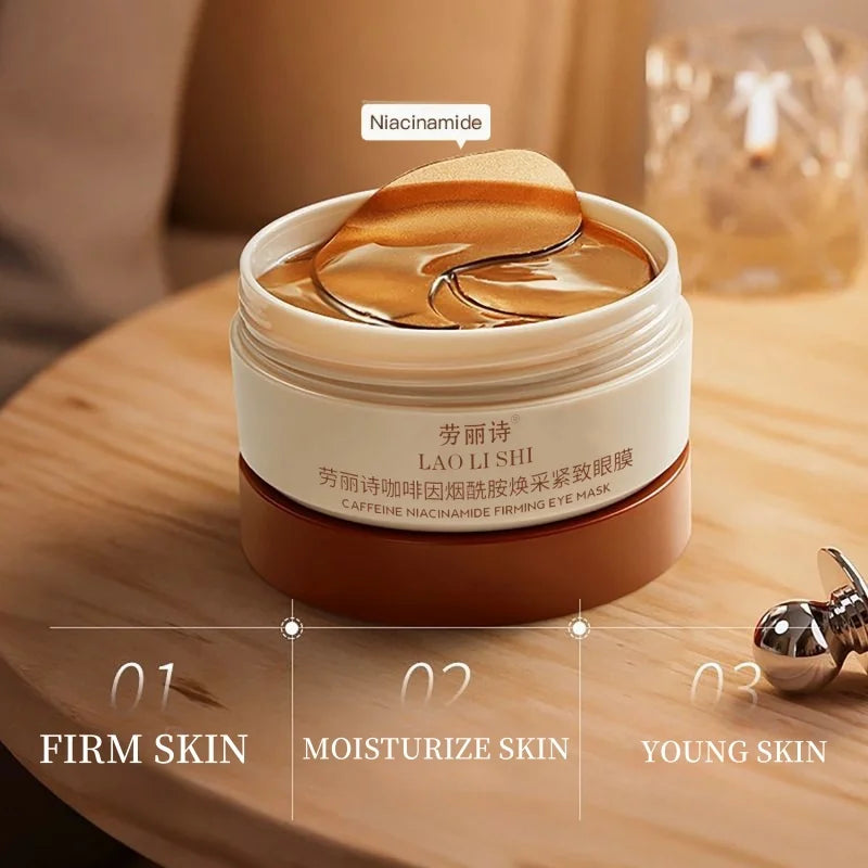 Parches de Hidrogel K-Derma: Oro & Colágeno