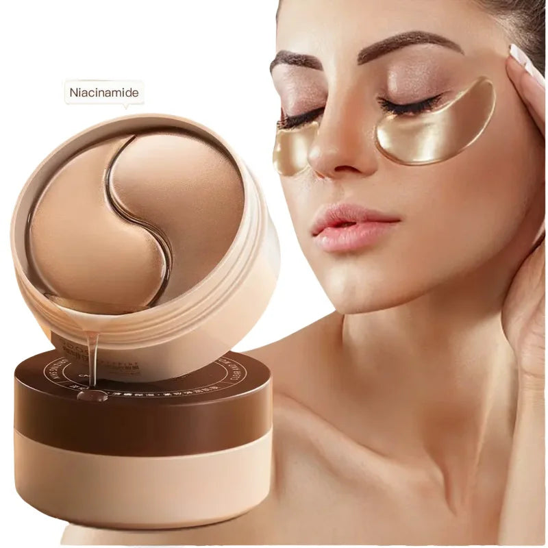 Parches de Hidrogel K-Derma: Oro & Colágeno