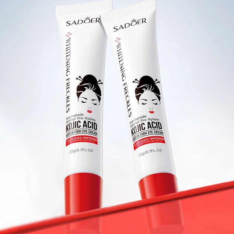 Crema de Ojos K-Derma: Ácido Kójico & Retinol (Anti-Ojeras Intensivo)