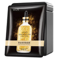 Pack 10 Mascarillas K-Derma: Oro 24K & Ácido Hialurónico - Hidratación & Firmeza