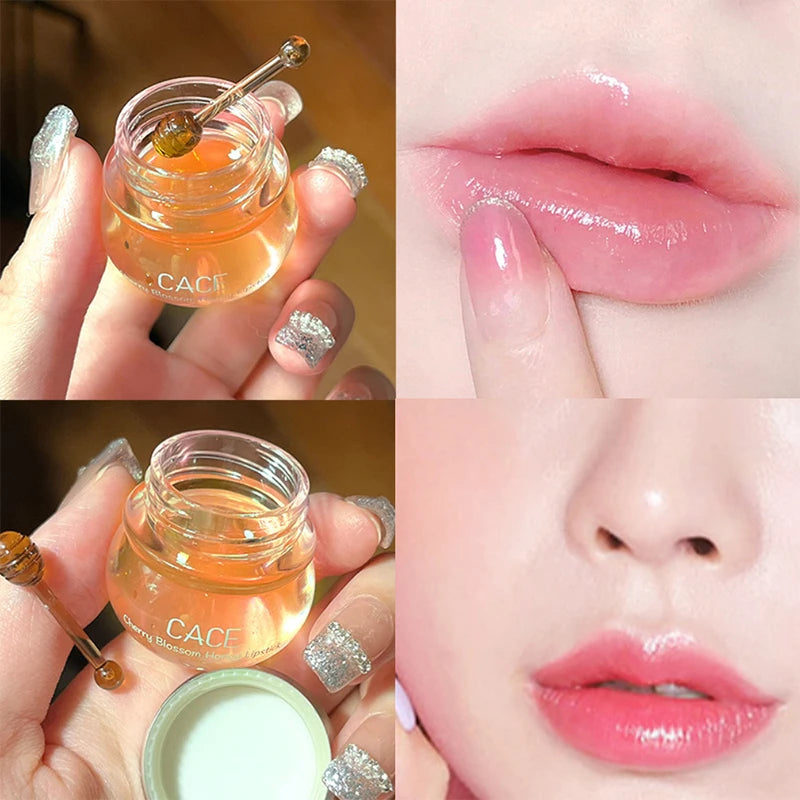Glossy Honey Balm – Bálsamo Hidratante & Efecto Volumen (Cherry Blossom)